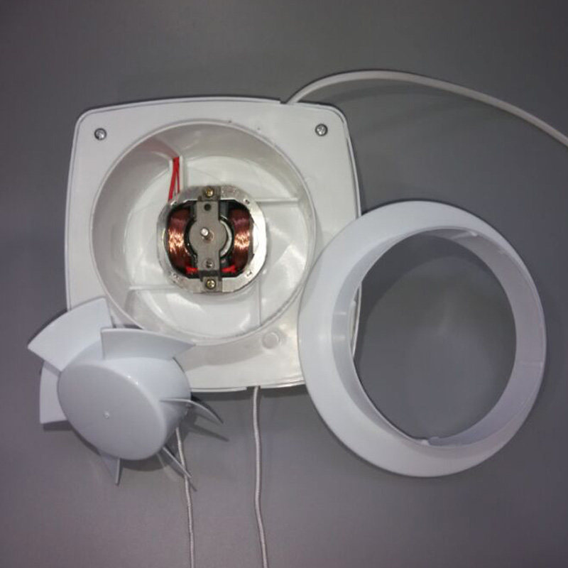 [USD 17.48] Bathwire switch 4inch exhaust fan pull rope switch fan