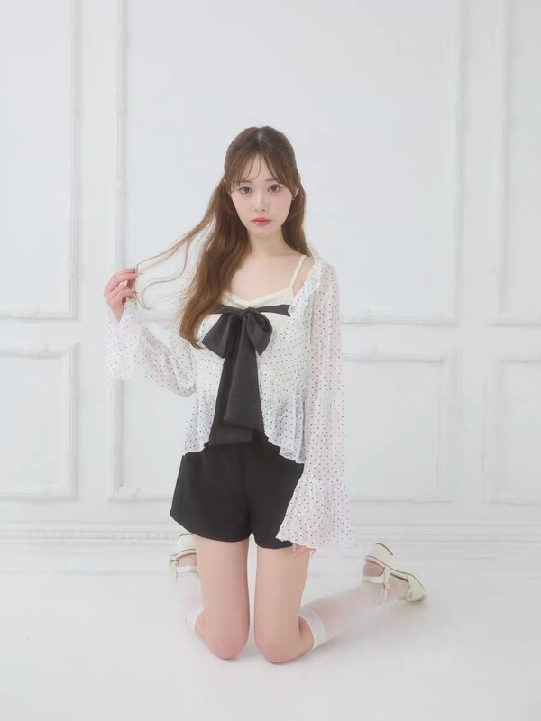 Maj Flared Sleeve Lace Blouse Maj Flared Sleeve Lace Blouse
