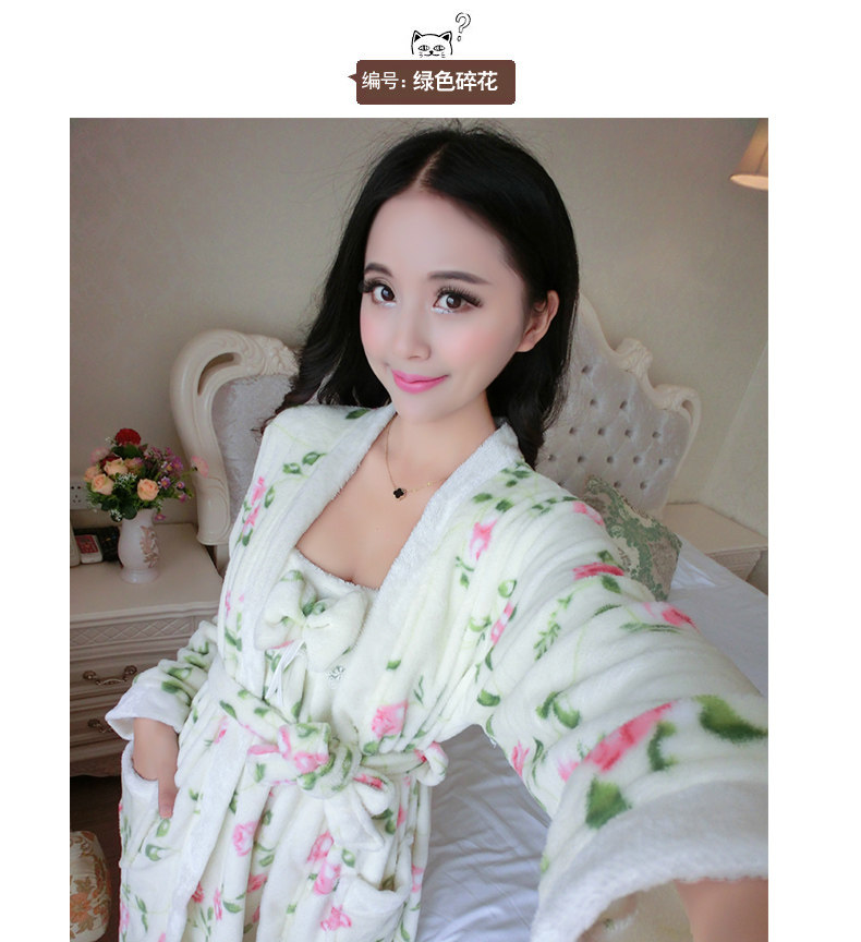 Peignoir jeunesse NATORI Trois pièces robe - Ref 601278 Image 29