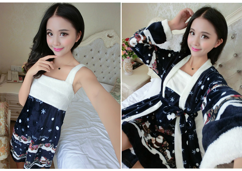 Peignoir jeunesse NATORI Trois pièces robe - Ref 601278 Image 38