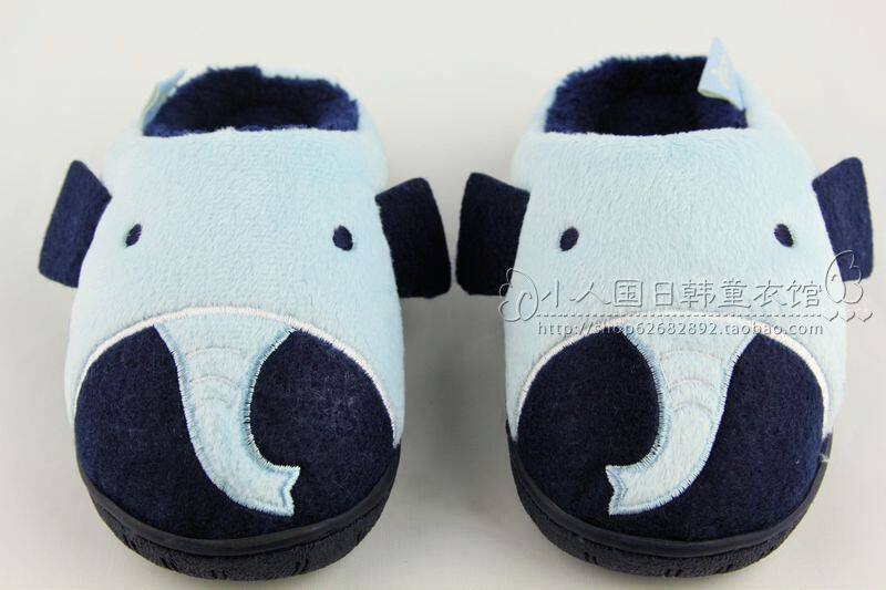 Pantoufles enfants en suède pour hiver - semelle caoutchouc - Ref 1004594 Image 33