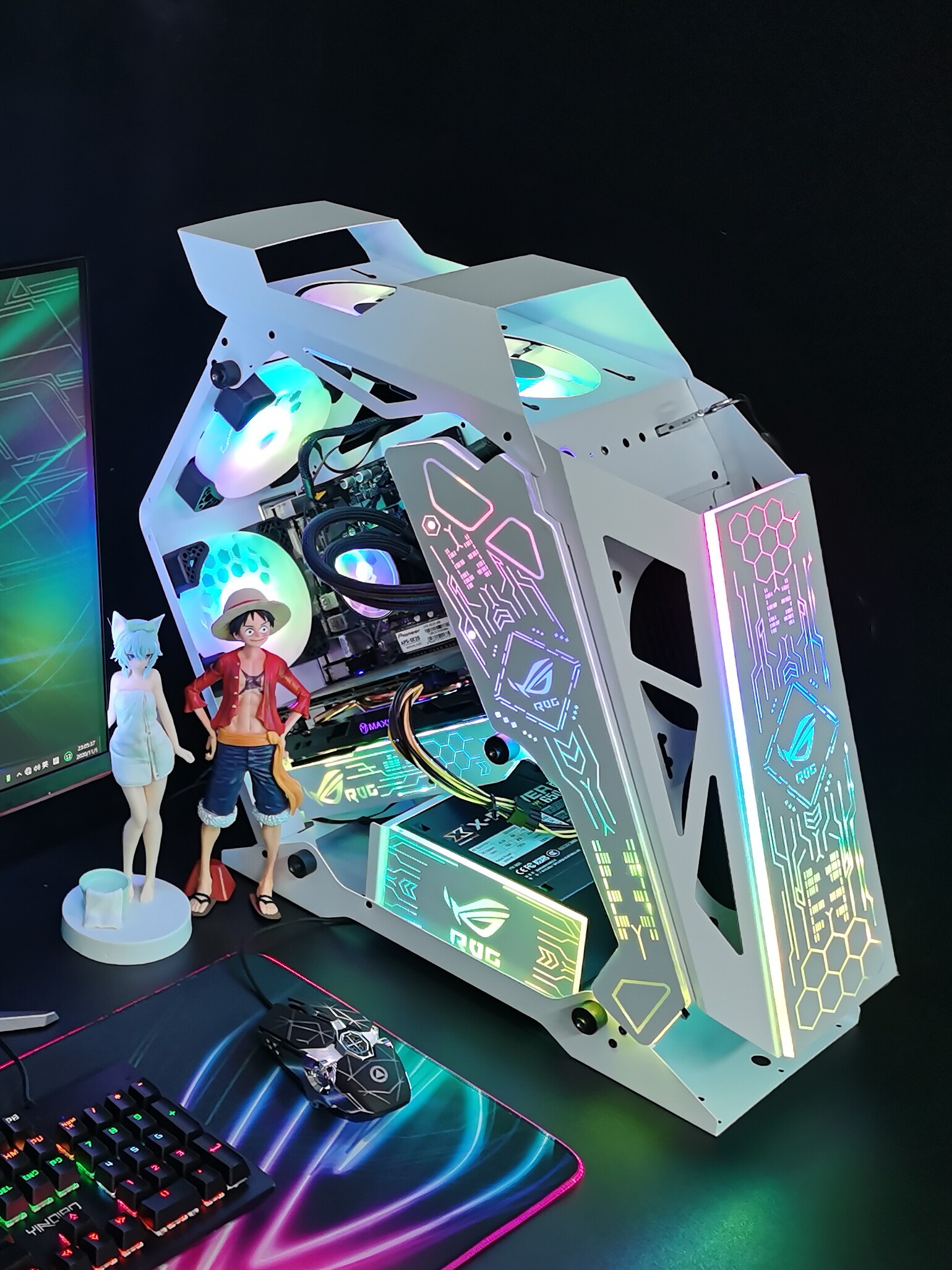 Cool Rui i5i7 High Placing Desktop Assembly Computer Host Internet Cafe Eat Chicken Home Game Complete complete set