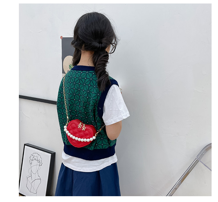 New children's small round bag 2021 new style fashionable diamond-shaped little Chanel mini single-shoulder bag chain stylish crossbody bag undefined