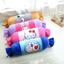 Day Ensemble Cartoon Cute Candy Pillow Strip Sleeping bed with pillow head cushions leaning against pillows Childrens room decorations can be detached and washed