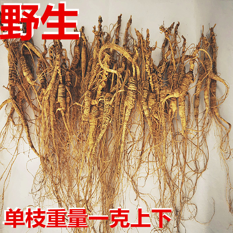 Mining Valley 25 Years Section Wild Hill Ginseng ginseng Wild Mountain Ginseng Long White Mountain Wild Ginseng Gift Box Mount Northeast Wild Mountain Ginseng
