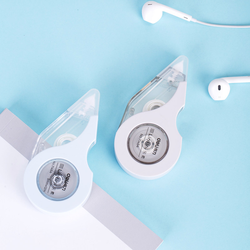 Able 71454 Levos 5mm12 Mie correction with transparent film with white correction tape coated with rice yellow Optional