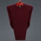 Áo len cashmere của thành phố Ordos nam áo len nam trung niên cổ tròn áo len dày áo len màu rắn