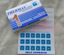 UK THERMAX temperature paper single grid 82 degrees temperature measuring paper temperature color paper TMC thermal temperature test paper