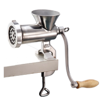 Can be beautiful meat grinder household manual stainless steel No. 10 hand-shattered meat dish machine filling sausage large commercial