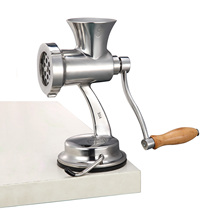 Meat grinder household manual all stainless steel meat grinder hand-shaking multifunctional vegetable shredder filling sausage