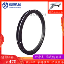 Agricultural machinery Round Turntable trailer traction trailer steering slewing bearing hydraulic flat trailer steering bearing