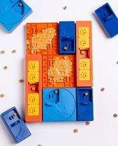 Pawzler Pet Puzzle Food Hiding Toy Cat and Dog Puzzle Food Leaking Sniffing Toy Energy-consuming DIY Layout