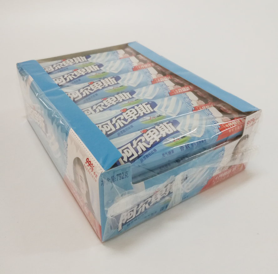 33g Alps soft and mellow yogurt fudge bar inflatable candy box of 21