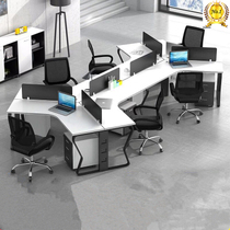 Staff desk six-person combination office furniture screen workstation computer desk Guangzhou office furniture eight people
