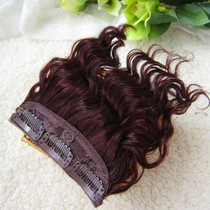 Bronches permanentes cheveux frisent les cheveux creusement en coupe pour ramasser les perruques de cheveux larges coussin dondes craniotopias pour ramasser linvisible toi-même