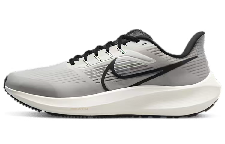 Nike Air Zoom Pegasus 39 Comfortable Sports Low-Top Shoes Gray Black White Dh4071-004 Nike Air Zoom Pegasus 39 Comfortable Sports Low-Top Shoes Gray Black White Dh4071-004