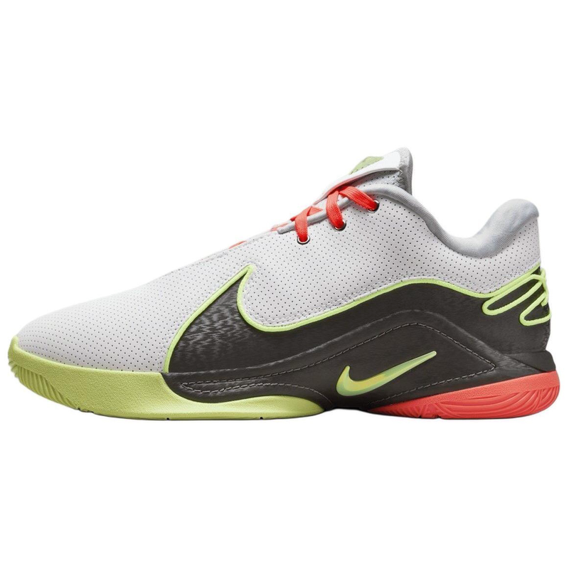 Nike Lebron 22 Ep Crow Wear-Resistant Low-Top Basketball Shoes Men's White Fz1095-101