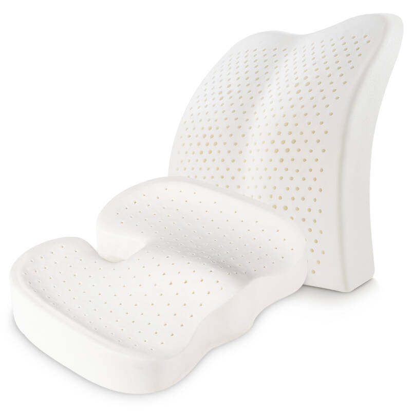 Waist support cushion cushion thickened chair cushion backrest Office waist back Latex sitting back one-piece pad Waist support pad Butt pad