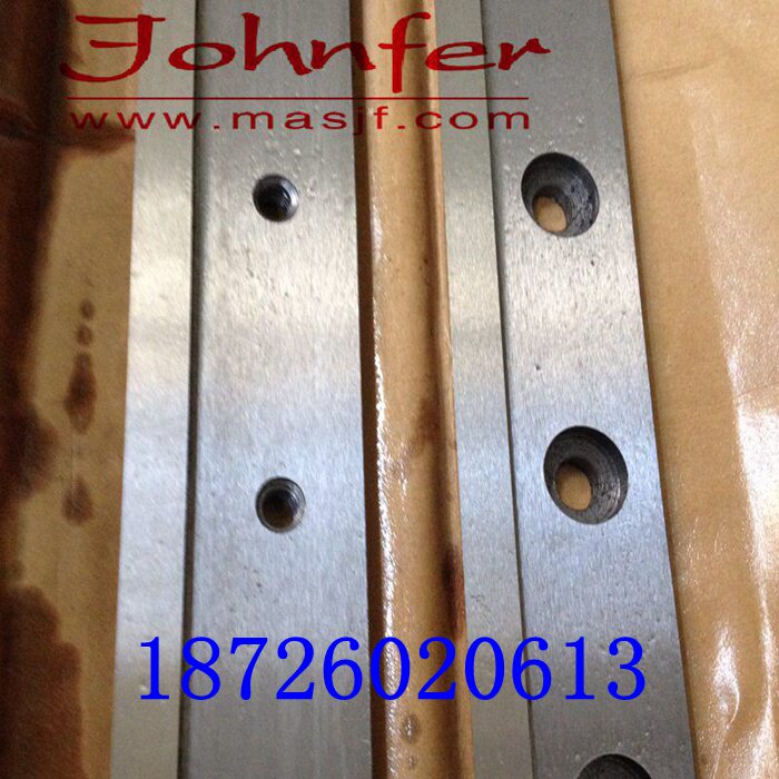 Bag Machine cutting knife Sealing blade Cross cutting cutting blade plastic bag machine sealing blade with front steel blade