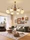 American Retro Living Room Chandelier, Antique Style Hall, Bedroom Main Light, Designer French Nanyang Style High-End Lamps