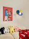 Colorful Memphis Macaron Wall Lamp Nordic Children's Room Bedroom Bedside Lamp Swing Arm Wall Mofas Vintage Lighting