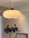 French-Style Vintage Retro Chandelier with a Quiet Elegance, Pumpkin-Shaped, High-End Ambiance, New Chinese-Style Silk Bedroom Lighting