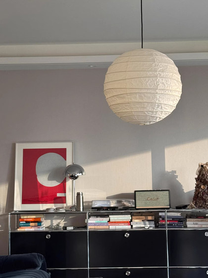 Noguchi Seihei Paper Lantern Japanese Wabi-Sabi Bedroom Dining Room Guesthouse Living Room Clothing Store Atmosphere Ball Lamp Rice Paper Pendant Lamp