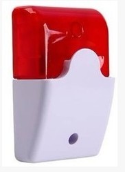 Wired HC-103 sound and light siren monitoring help button host active horn 220V alarm siren flashing light