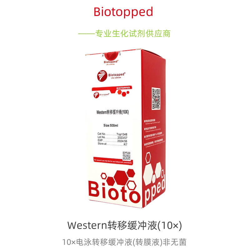 Biotopped实验试剂 CN:Top1348  Western转移缓冲液(10&times;) 非无菌