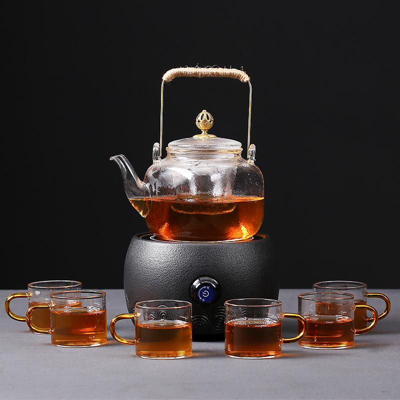Cook TaoLu suit pu 'er tea machine electricity white black tea scented tea glass kettle boiling tea stove steam pot