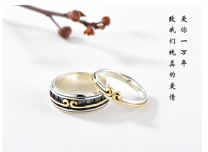 Bague mixte LSSW     en Argenterie - Ref 3088256 Image 13