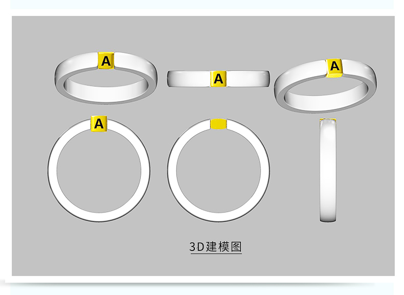 Bague mixte LSSW     en Argenterie - Ref 3086519 Image 9