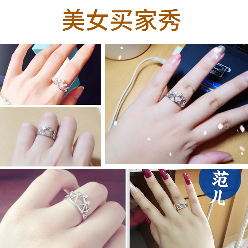 Bague Femme LSSW     en Argenterie - Ref 3088461 Image 5