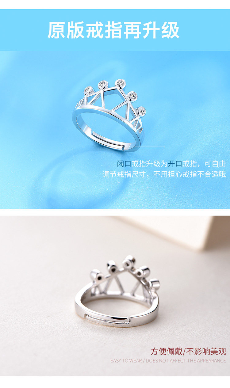 Bague Femme LSSW     en Argenterie - Ref 3088461 Image 9