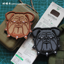 ROBBER Bulldog Bulldog Embroidery Velcro Armband Home Outsourcing Tactical Monkey Patch Patch