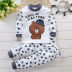 New childrens bông đồ lót mùa thu quần áo bộ 0-6 tuổi bé trai và bé gái bộ pajama quần áo trẻ em mùa xuân và mùa thu. 