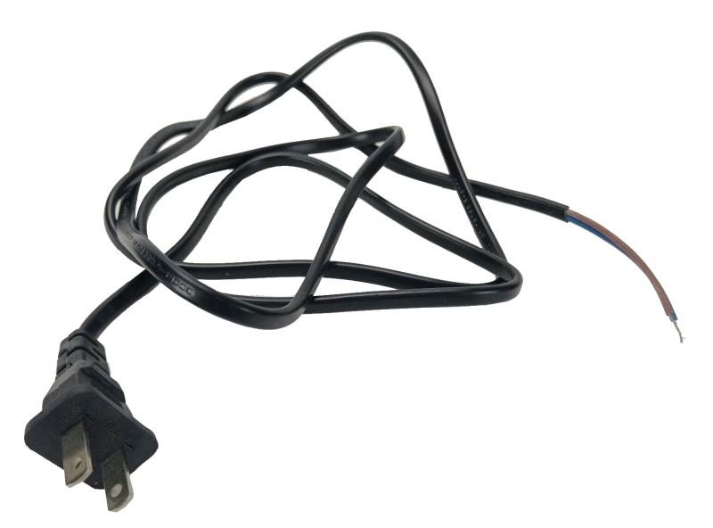 (direct marketing) ventilator accessories power cord full copper wire 2 * 0 5mm2 220V with power plug