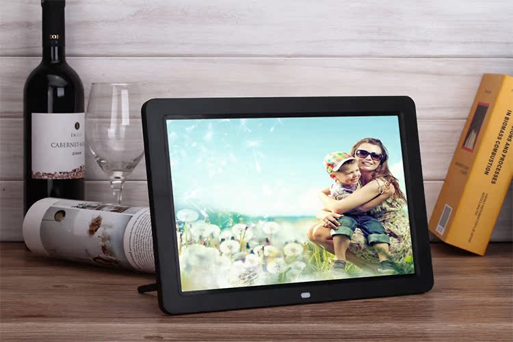 Xanh Totem 12-inch độ nét cao khung ảnh kỹ thuật số / album điện tử Samsung màn hình LED quảng cáo máy đa chức năng 1080P - Khung ảnh kỹ thuật số khung ảnh điện tử