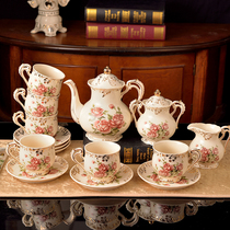 European coffee set coffee set Coffee Cup home high-grade English afternoon tea set ceramic cup cup water Cup gift