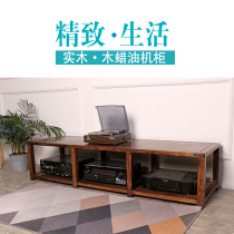 Sound cabinet boutique Series Solid Wood audio cabinet power amplifier rack fever speaker equipment shelf storage rack