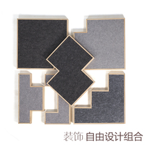 Tandem Sound Solid Wood Decoration Sound Absorbing Body Suspended Suction Sound Board Suspended Ceiling Sound Absorbing Material Non-Proliferation Polyester Fiber Sound Absorbing