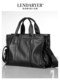 Lendaryer Satchel Briefcase for Men, Business Casual, First-Layer Cowhide, Large-Capacity Design, Business Trip Men's Bag