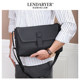 Lendaryer Shoulder Bag Men's New First-Layer Cowhide Messenger Bag Business Casual Work Clothing Large-Capacity Handbag