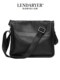 Lendaryer Shoulder Bag Men's Retro Simple Genuine Leather Business Travel Commuter Messenger Bag Multi-Compartment Crossbody Bag