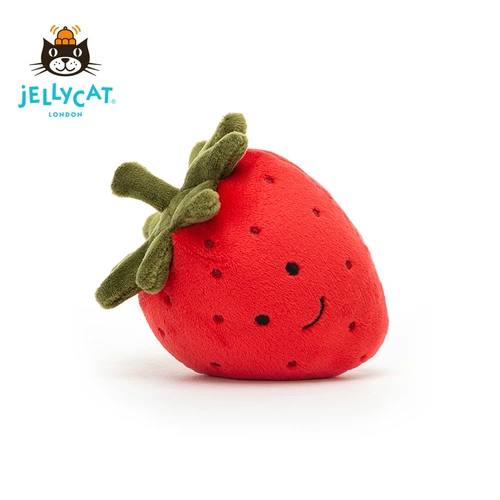 Jellycat, клубника, кукла, плюшевая игрушка, Великобритания, подарок на день рождения