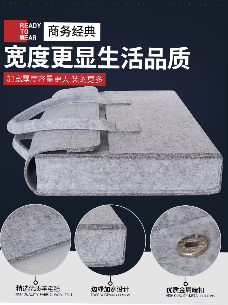 Apple Air Asus Dell laptop bag female Pro13 3 14 15 6 inch felt laptop liner bag