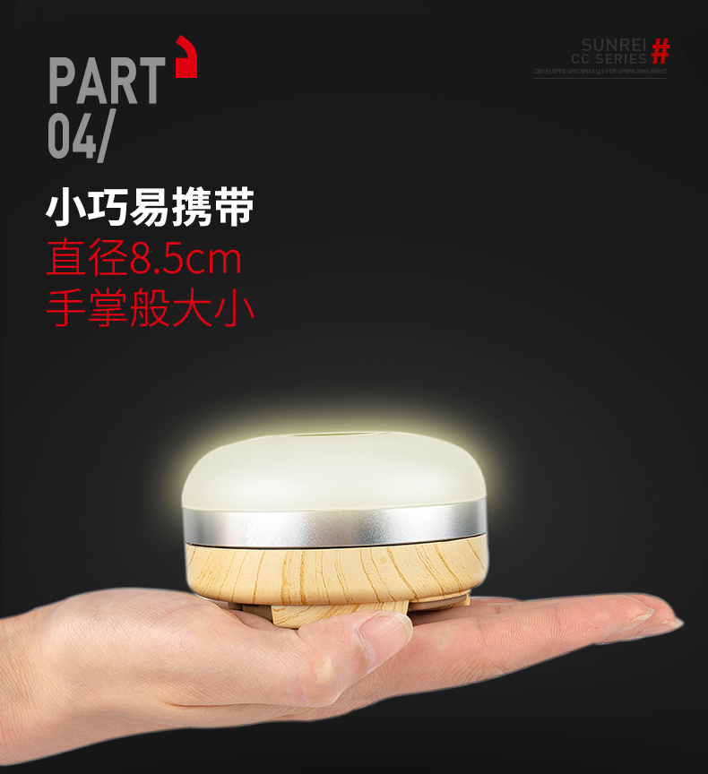 Shan Li trại đèn cắm trại đèn lều đèn cắm trại đèn ngoài trời đèn khẩn cấp ánh sáng đèn pin nam châm hấp thụ đèn siêu sáng