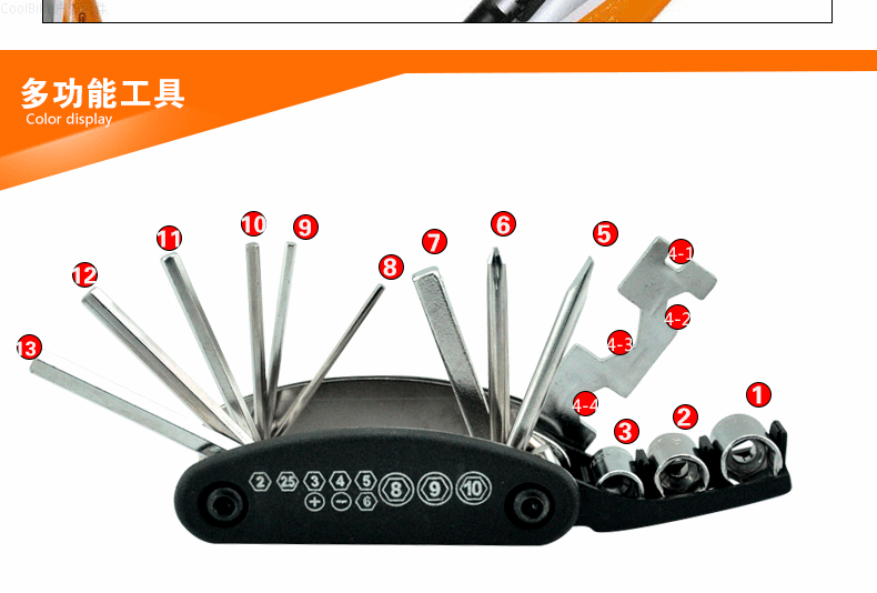 Outils pour vélo - Ref 2277670 Image 7