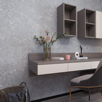 Nordic Retro Silicon Algae Clay Wall Paper Grey Fashion Snowflake Non-woven Fabric Bedroom Living Room Living Room Background Modern Minimalist Wallpaper