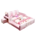 Trẻ em gái giường tatami giường giường 1.2 Mega rộng khảm giường nôi giường ngủ giường đơn giường công chúa - Giường giường gấp văn phòng Giường